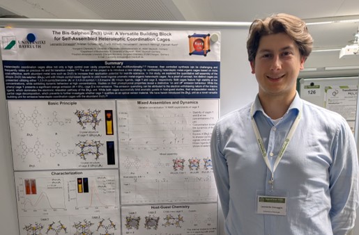 Leonardo won a Poster Prize