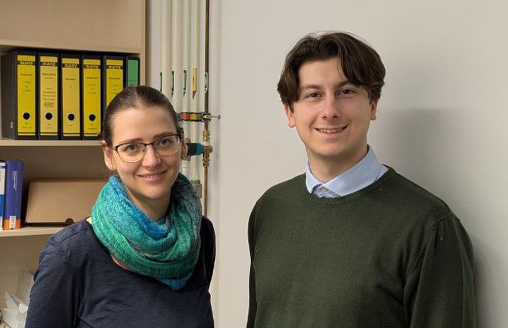 Portrait von Jun. Prof. Dr. Hannah Kurz und PhD. Leonardo Donaggio